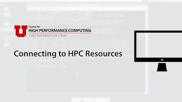 Connecting to HPC Resources