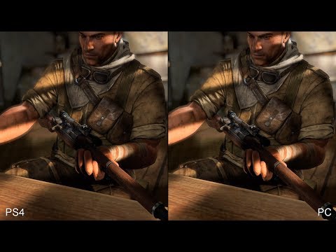 Sniper Elite 3: PS4 vs PC comparison