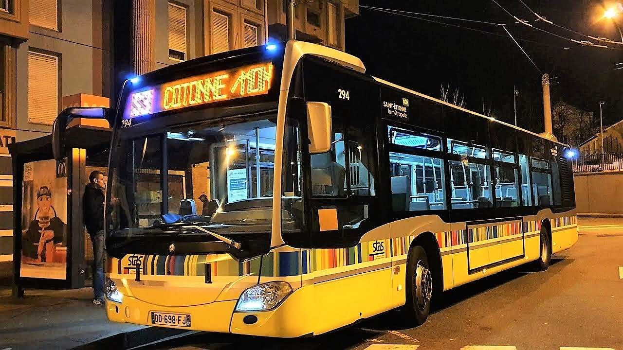 (TIMELAPSE) Roadtrip Ligne S3 ST-Etienne Cotonne Saint-Etienne Terrenoire