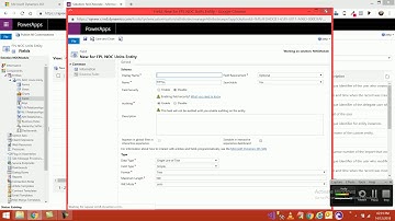 Create a Form and String fields dynamics 365