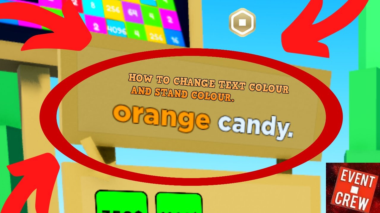 HOW TO CHANGE TEXT COLOUR AND STAND COLOUR IN PLS DONATE IN ROBLOX