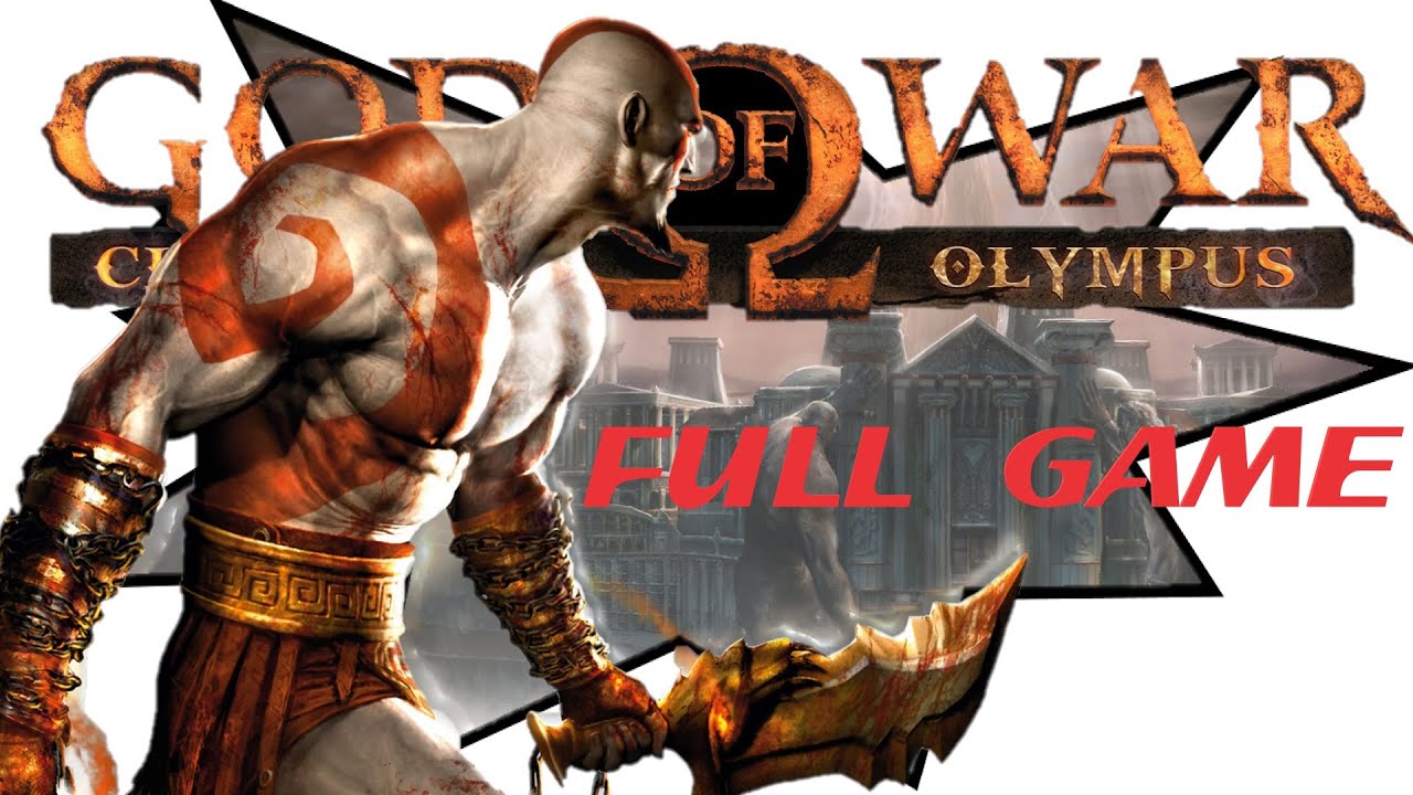 GOD OF WAR CHAINS OF OLYMPUS FULL GAME Walkthrough LONGPLAY GOD OF WAR CHAINS OF