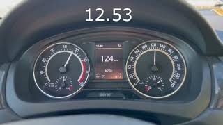 Skoda Rapid 1,4tsi CZCA Stage1 REVO 0-100-160km