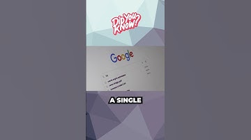 Did You Know That Google... #shorts #funfacts #google