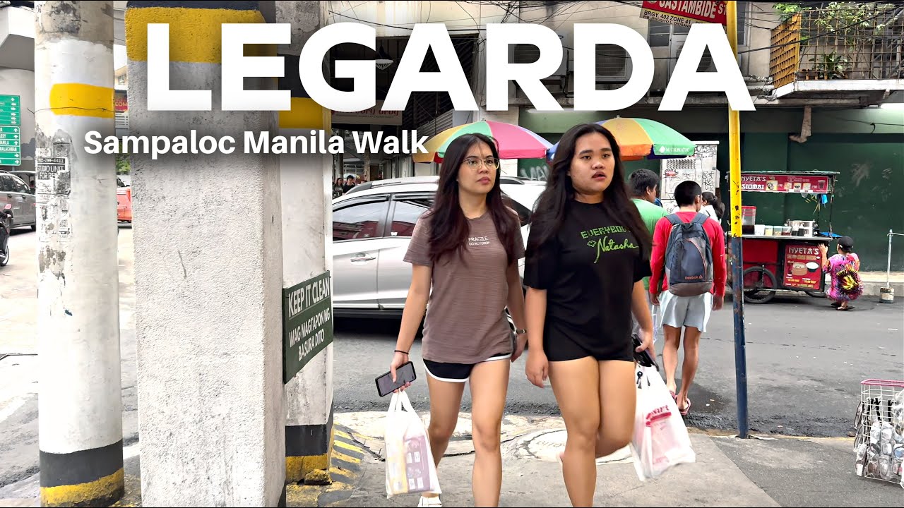 Where's the Action in Sampaloc Manila Philippines [4K HDR]