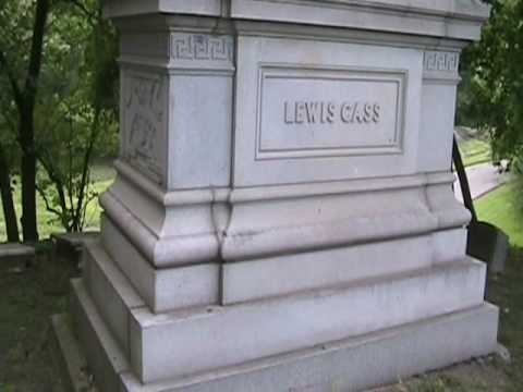 Detroit's Elmwood Cemetery Lewis Cass