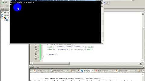 C++ Programming #29 Finding the minimum or maximum number using the function level1