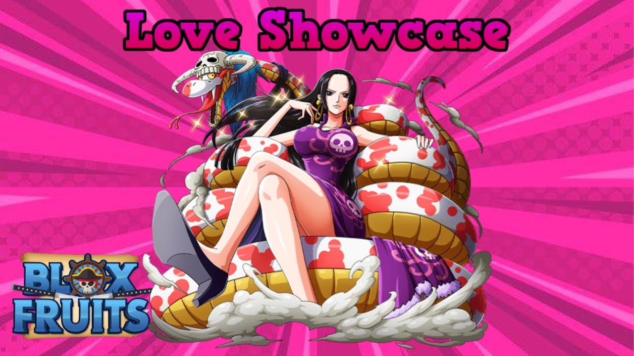 NEW* LOVE FRUIT FULL SHOWCASE IN BLOX FRUITS