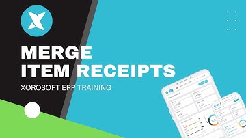 XoroERP Purchasing Tutorial - Merge Item Receipts