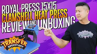 Amazon Heat Press Unboxing  Finding the BEST Heat Press for your BUDGET  Under $300 | Royal Press