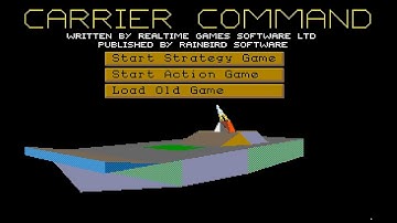 Carrier Command (Amiga 50Hz) - Intro / Attract Mode