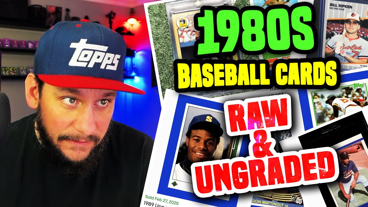 These 40 Baseball Rookie Cards from the 1980s Are Worth Money - Ungraded & Raw #baseballcards