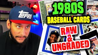 These 40 Baseball Rookie Cards from the 1980s Are Worth Money - Ungraded & Raw #baseballcards