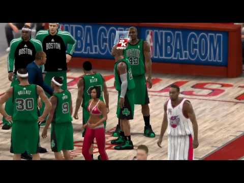 NBA 2K10 Celtics Vs Rockets