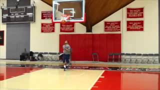 One Footed Underhand Layup Tutorial (Right Hand) (GetFitivity.com) screenshot 3
