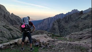 Ben Hiking Corsica's 180km GR20 trail: Days 1&2 of 9 (Sept 2022)