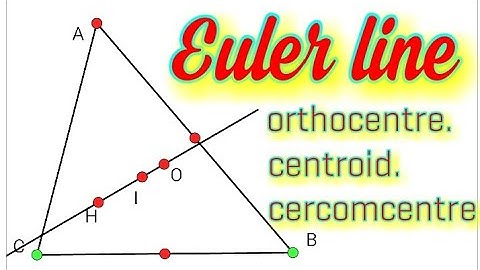 Euler line