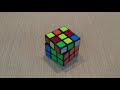 Stop Motion Rubik&#39;s Cube. Сборка кубика Рубика 3x3