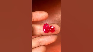 NL2793-3 | 2 viên ruby đỏ huyết tự nhiên Lục Yên 6,6ct - Giad 32 triệu - 0921.400.999