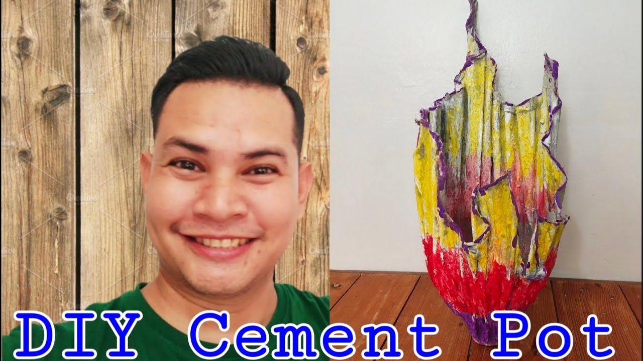 Cement Craft ideas - YouTube