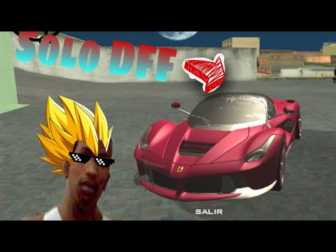 Ferrari solo dff para GTA SA android - YouTube