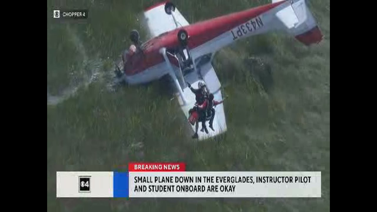 Small Plane Crashes in the Everglades | Quickcast - YouTube