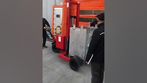 OLSLİFT- ELECTRIC ROUGH TERRAIN PALLET STACKER