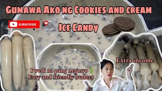 Cookies and Cream Ice Candy | Pwedi pang negosyo ,Extra income, patok sa tag init