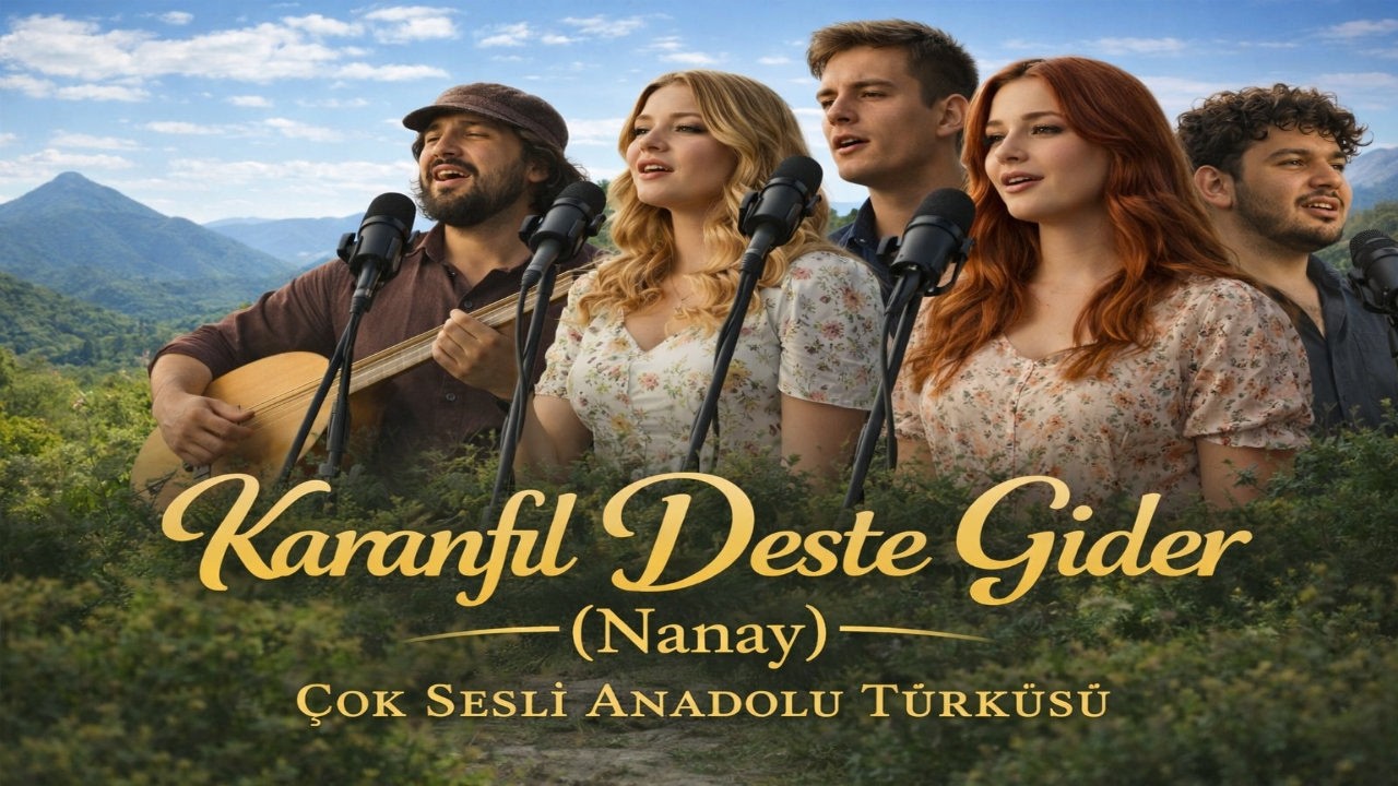 Karanfil Deste Gider Nanay (Cover)  Çok Sesli Anadolu Türküsü