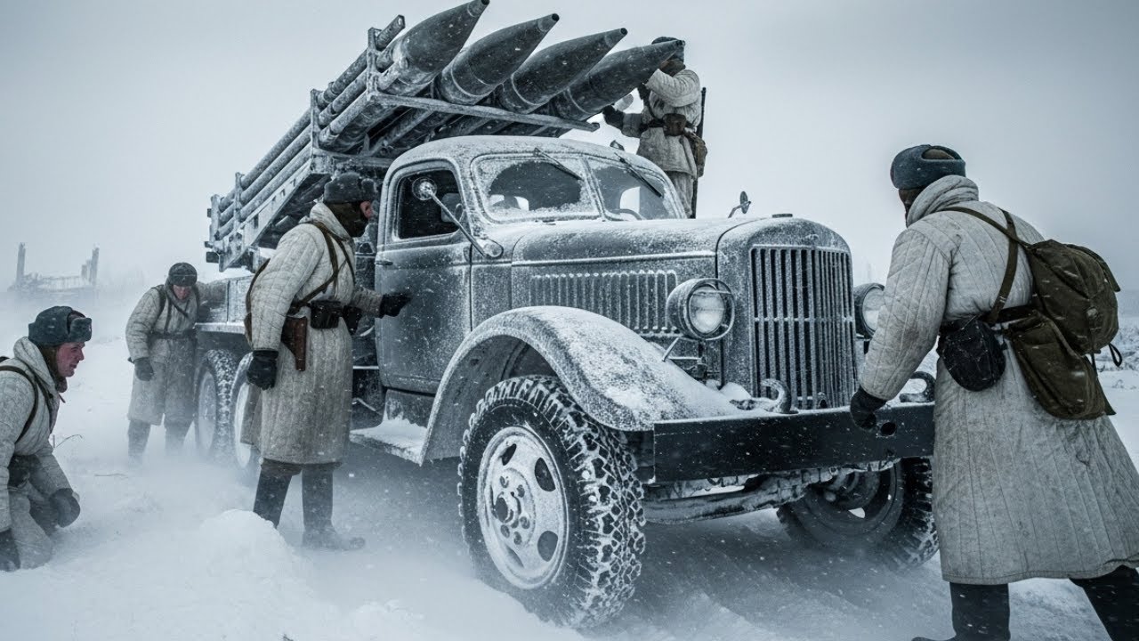 ZAŠTO SE SAMO KATJUŠA NIJE SMRZLA? Nijemci su se TRHALI od zvuka toga u ruskoj zimi -45°C