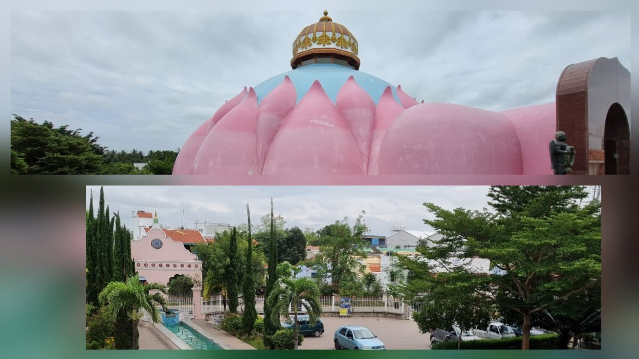 LOTUS Temple (Light Of Truth Universal Shrine) Chettipalayam, Coimbatore | Walk around | 4K
