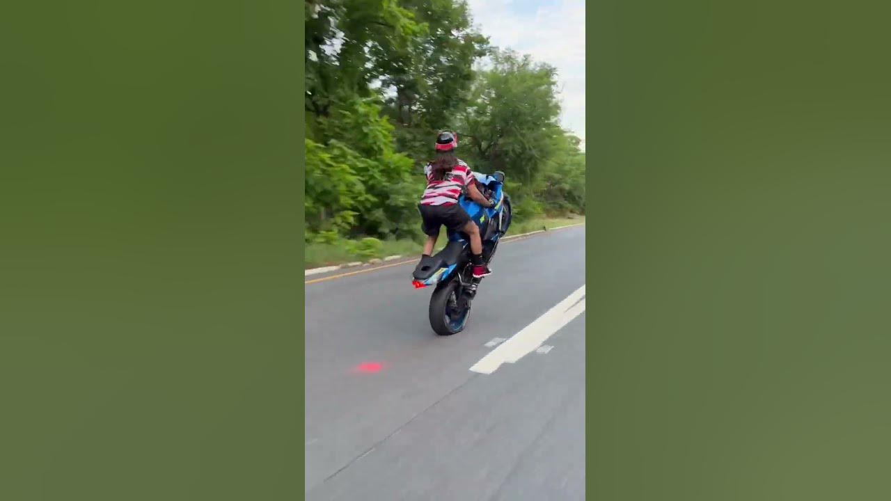 GSXR 1000 R бернаут