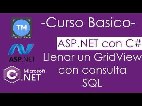Llenar GridView con consulta sql con ASP.NET y C#