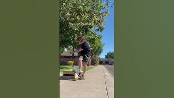 Skateboarder’s First Frontside Smith Grind on a Ledge