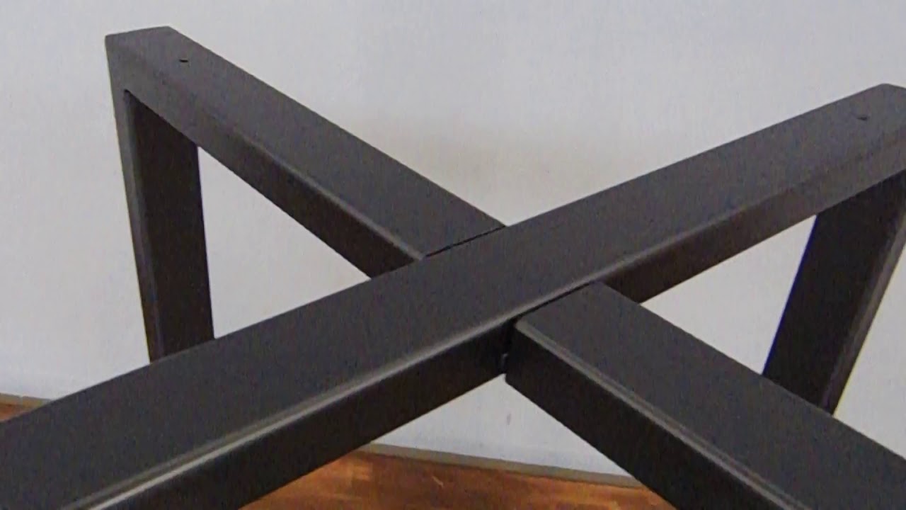 metal table base for round dining tables YouTube