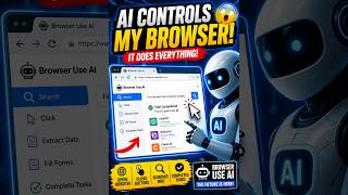 This AI Controls Your Browser for You! 🤯 | Browser Use AI