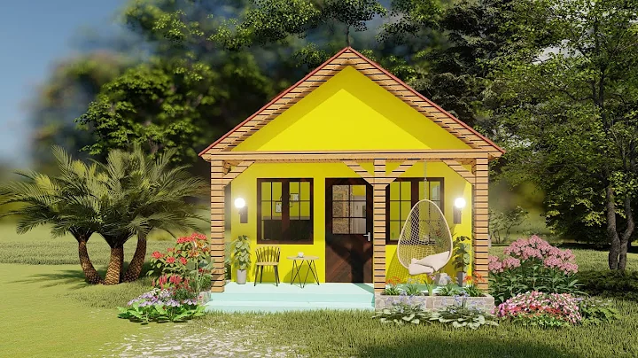 Charming Small House Design 5x6 Meters (320SQFT) (30SQM) Living off Grid