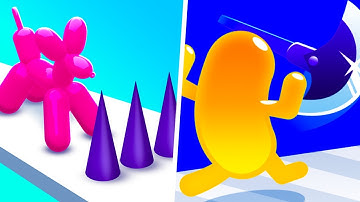 Play 999999 Video Games High Score Join blob Clash vs Balloon Pop Runner - Gameplay  Max Levels