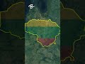 LITHUANIA MAP ANIMATION WITH CAPITAL IN AFTER EFFECTS #shorts
