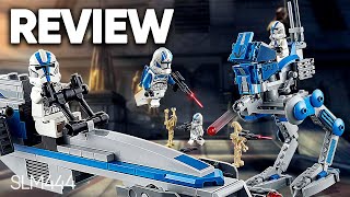 LEGO Star Wars 75280 501st Legion Clone Troopers | ОБЗОР