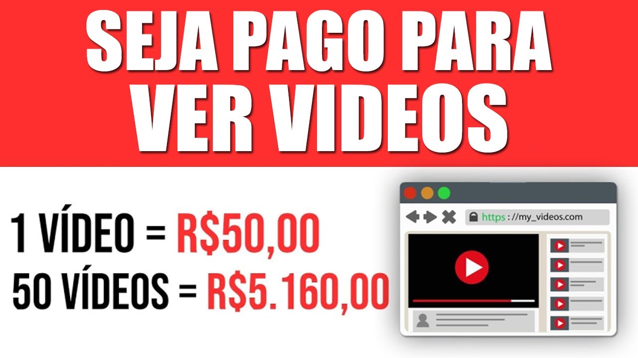 Ganhe R$1.025,00 Assistindo Vídeos no Youtube | como ganhar dinheiro assistindo vídeo no youtube