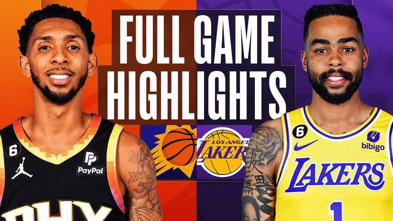 SUNS at LAKERS, NBA PRESEASON FULL GAME HIGHLIGHTS