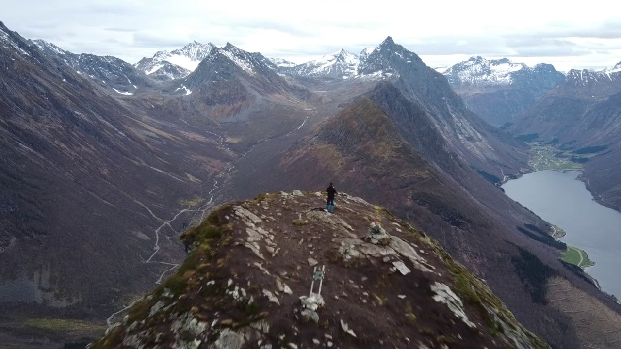 Fjelltoppen Saksa - Sunnmørsalpene