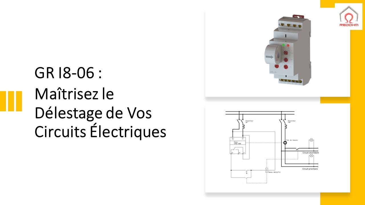 Le délesteur électrique: Fonctionnement, branchement et schéma 