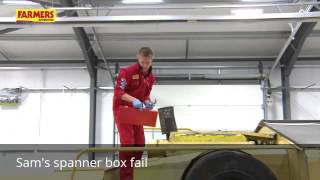 Farmers Apprentice 2014: Sam's spanner box fail