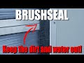 BRUSHSEAL: The ONLY garage door seal you should buy!