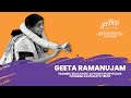 Geetha ramanujam speaks as a story being