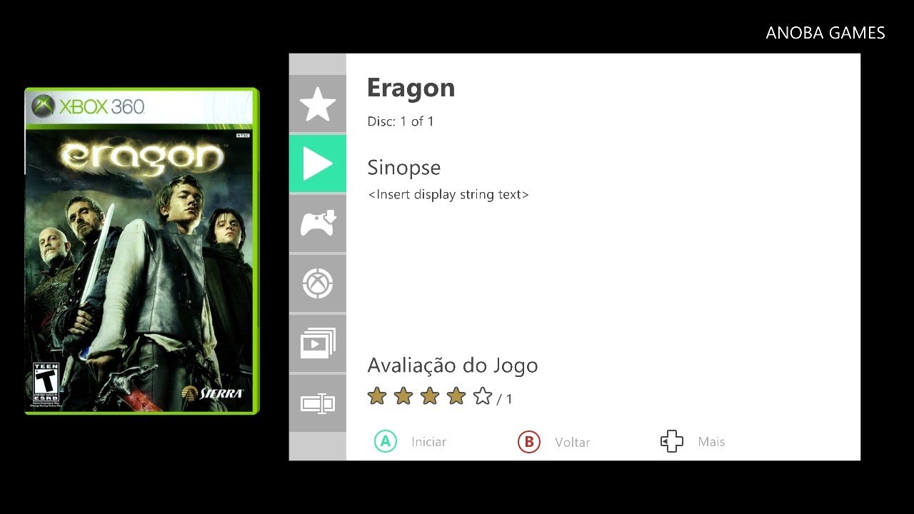 15 Minutos Jogando: Eragon (Xbox 360) Full HD - 1080