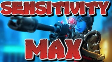 Max Sensitivity Challenge Widowmaker Edition | Overwatch Challenge