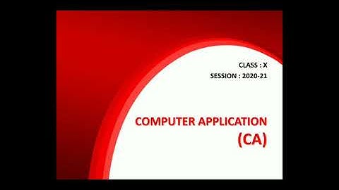 CBSE CA(Computer Application) Class-10 CH-1 INTERNET BASICS part-1